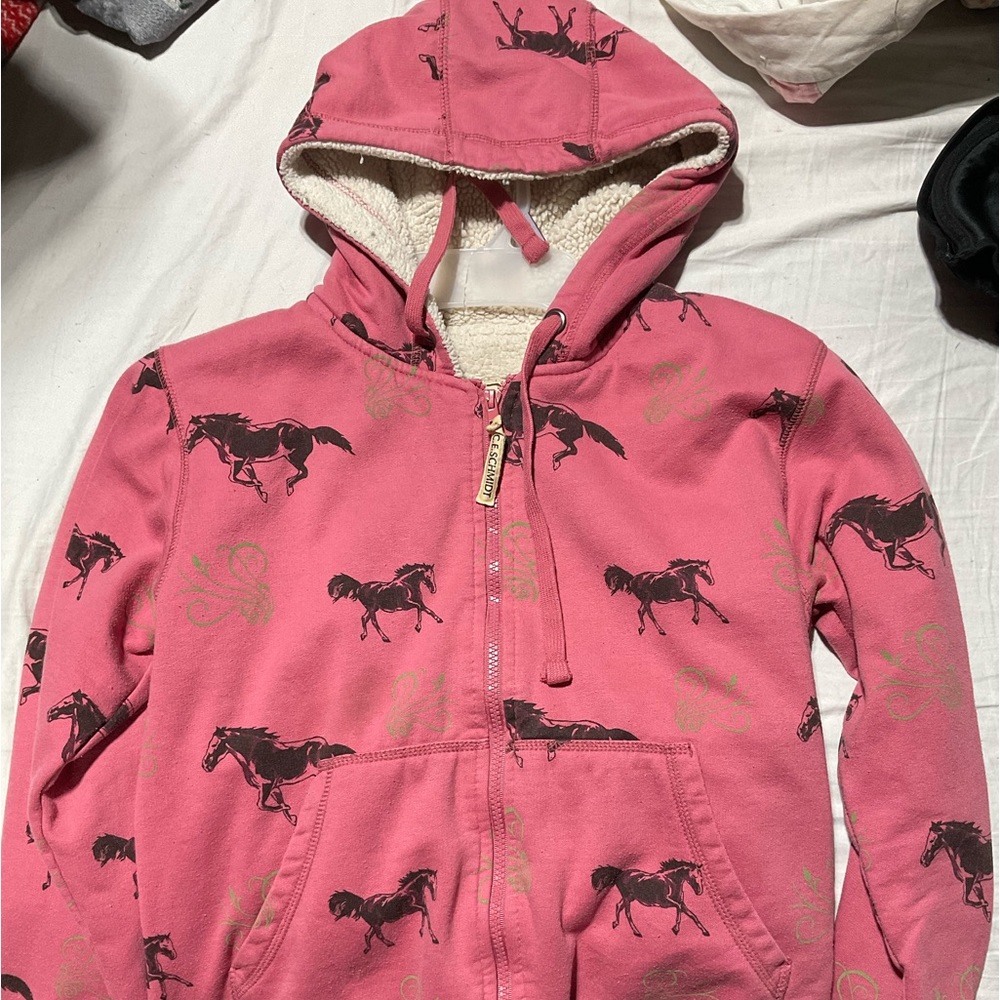 C.E. Schmidt WorkWear Fit For Her Horse Jacket with Hood Small regular (6-8)